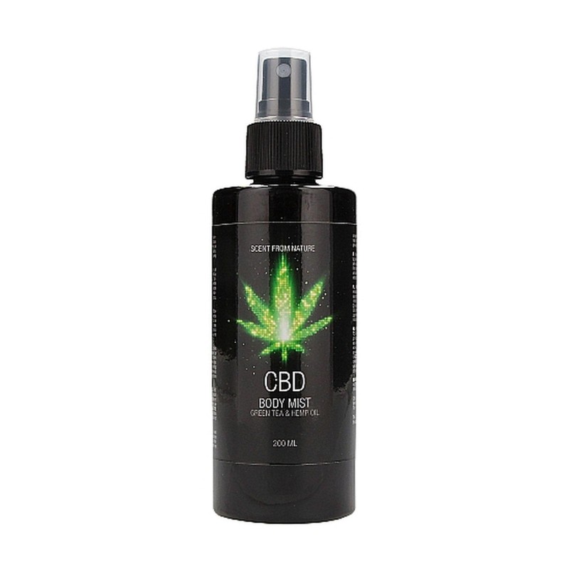 CBD - Bath and Shower - Care set - Green Tea Hemp Oil